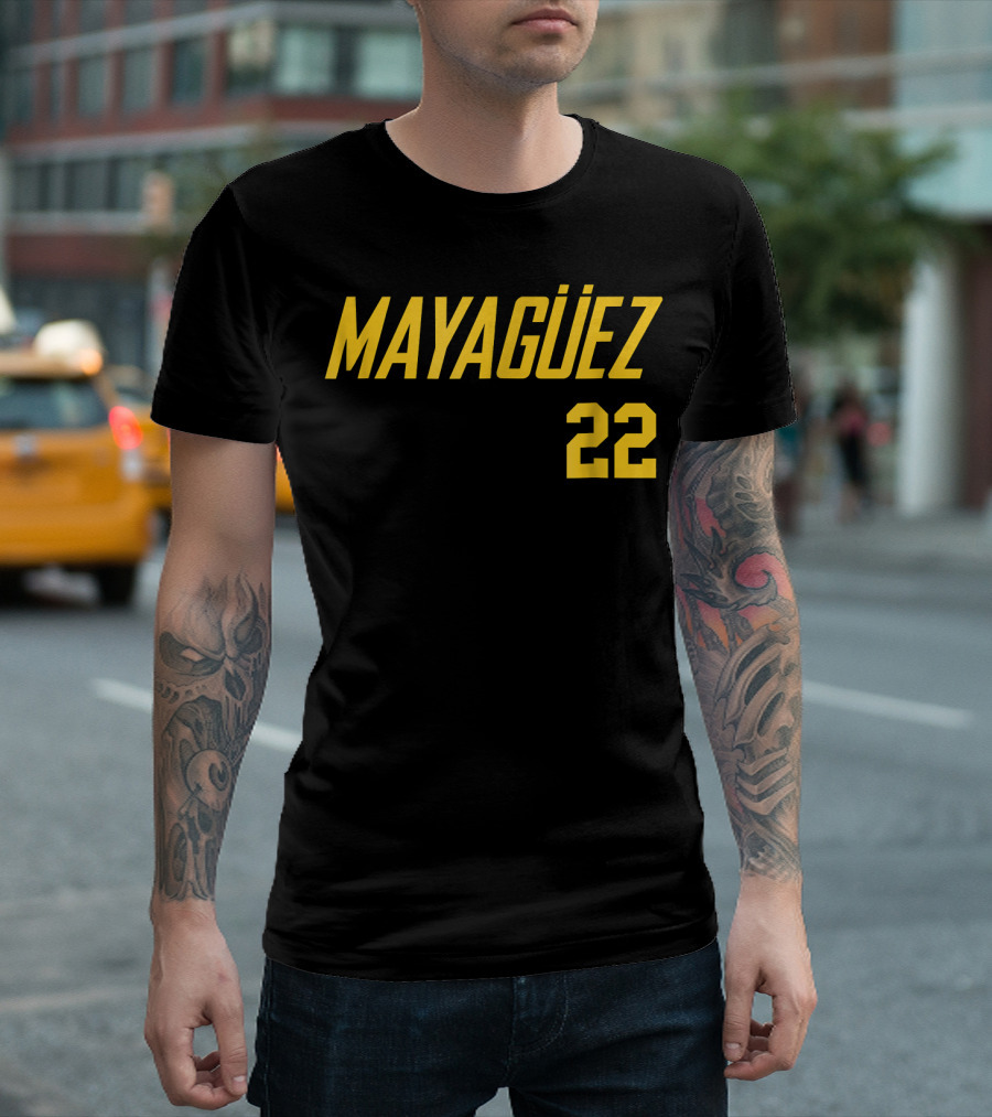 Mayaguez 22 Retro Baseball Franela Beisb T-Shirt