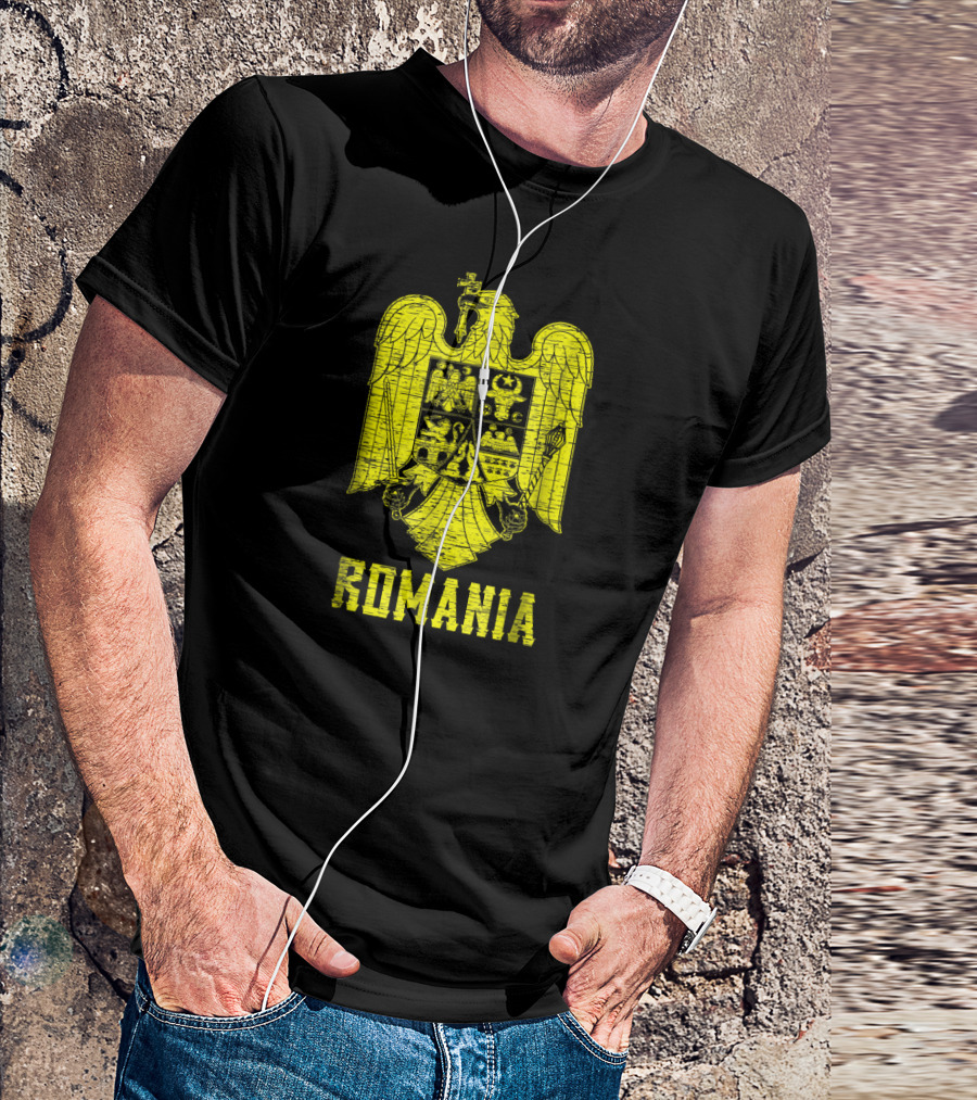Romania Coat Of Arms Emblem T-Shirt