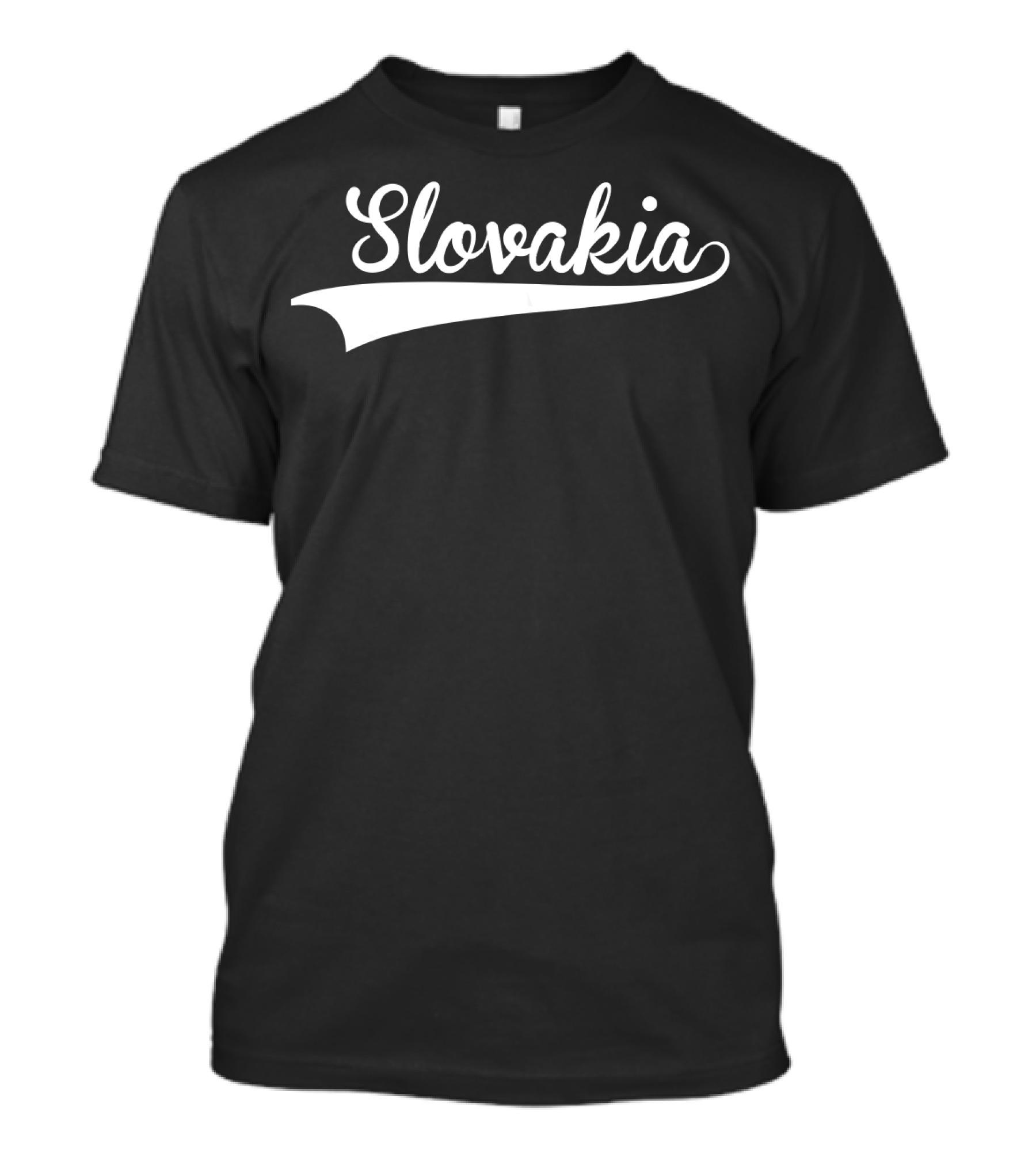 Slovakia Script Country Name Baseball Softball T-Shirt