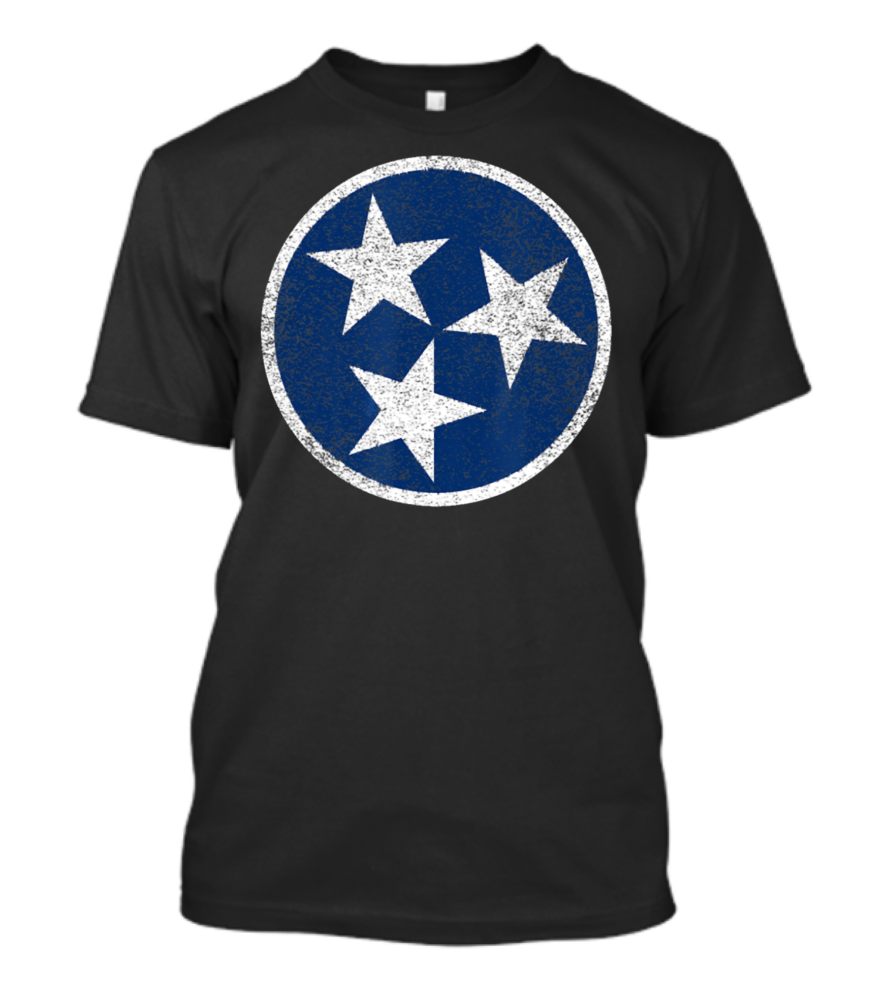 Tennessee Tri-Star Circle Flag T-Shirt