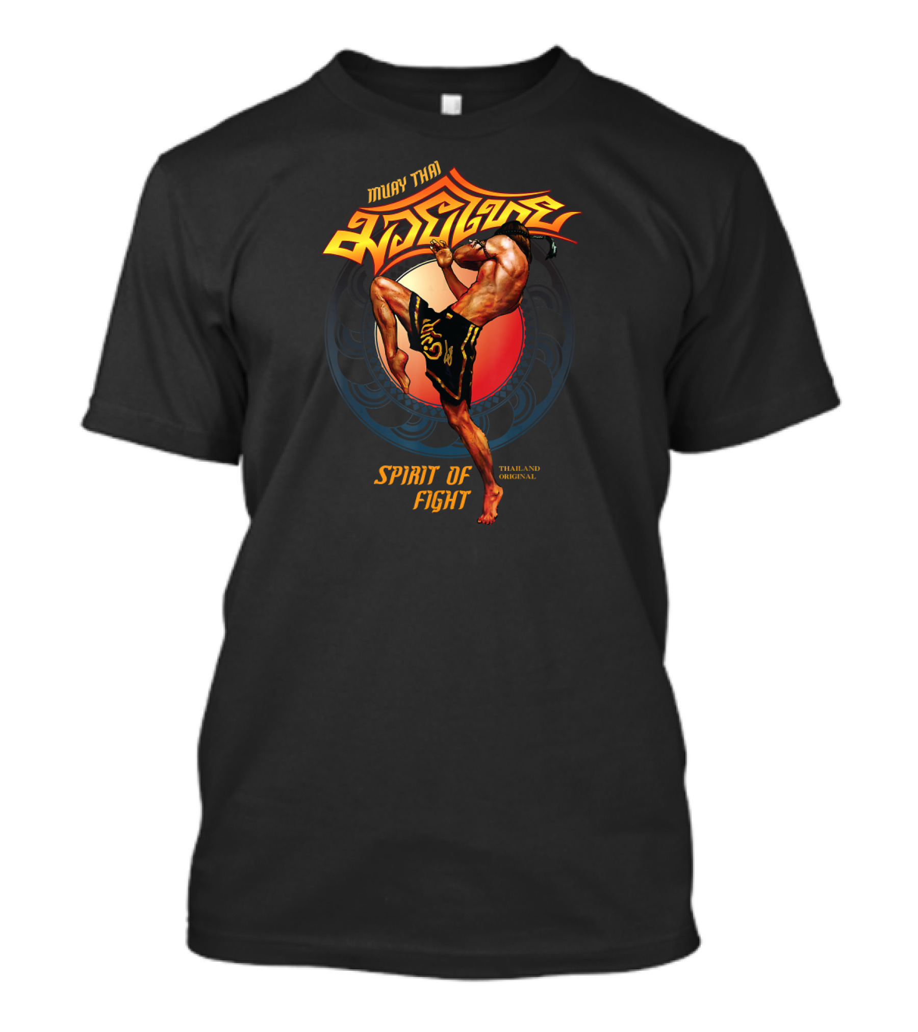 Muay Thai Spirit Of Fight Thailand Original T-Shirt