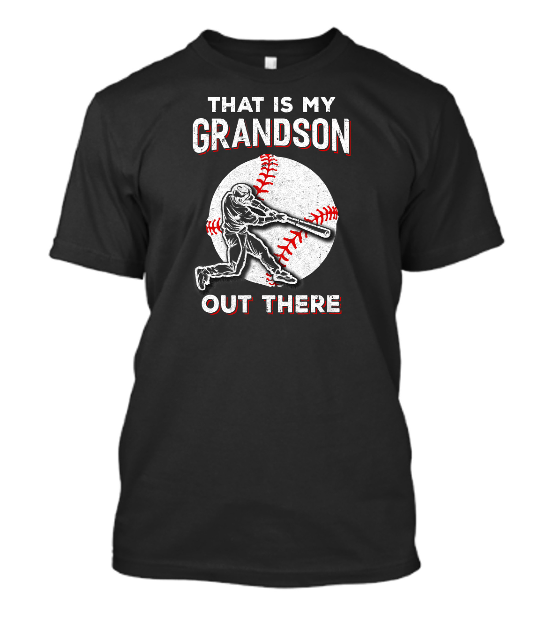 That's My Grandson Out There Baseball Player T-Shirt