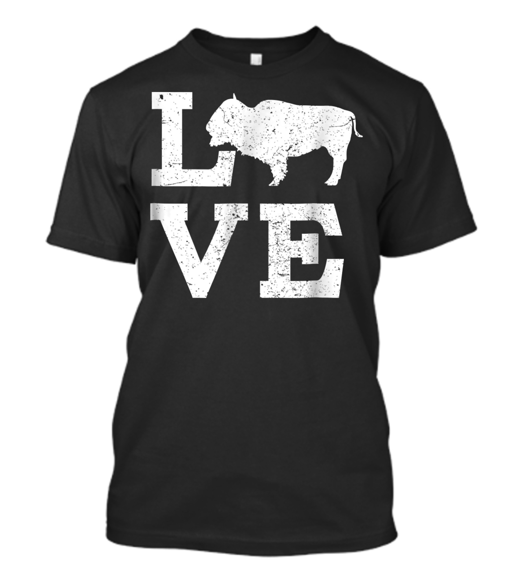LOVE Buffalo Bison T-Shirt
