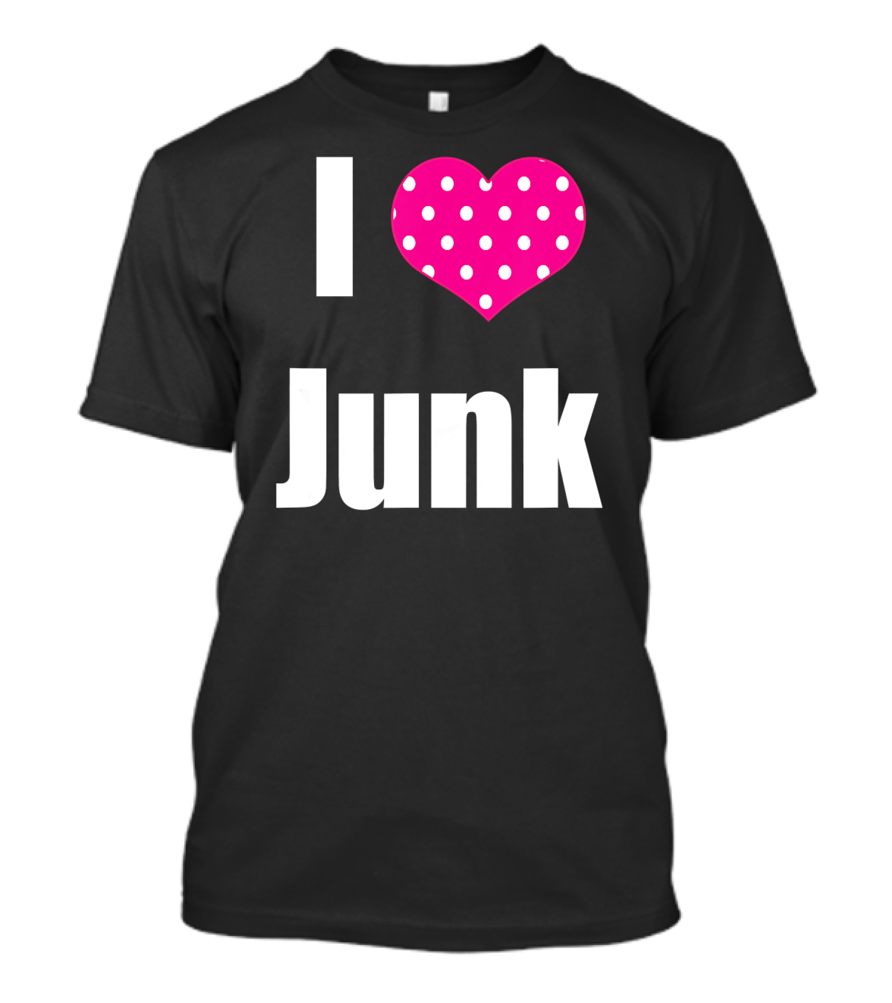 I Love Junk Flea Market Garage Sale T-Shirt