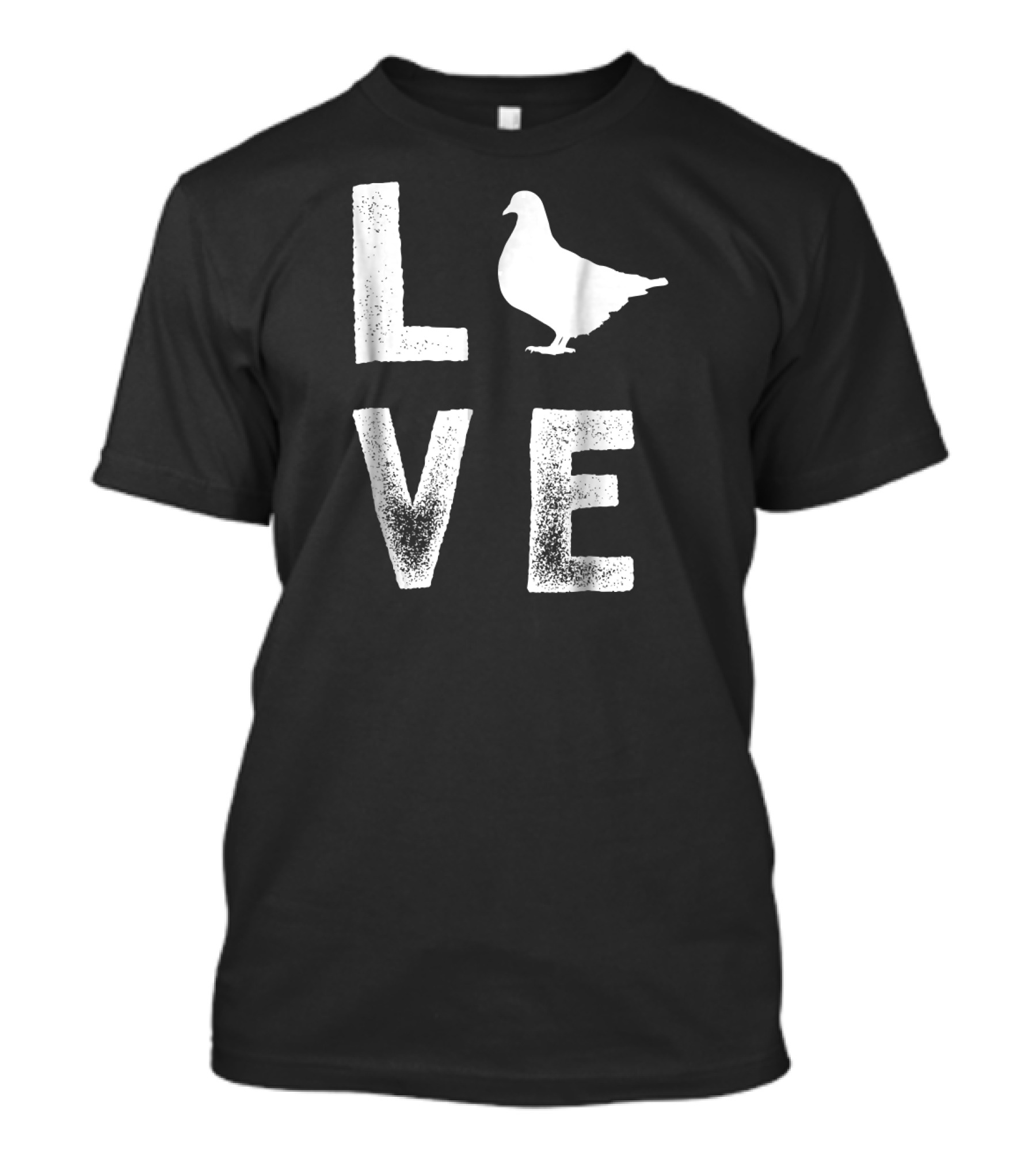 I Love Pigeons Bird Lover 'Love' With Pigeon T-Shirt