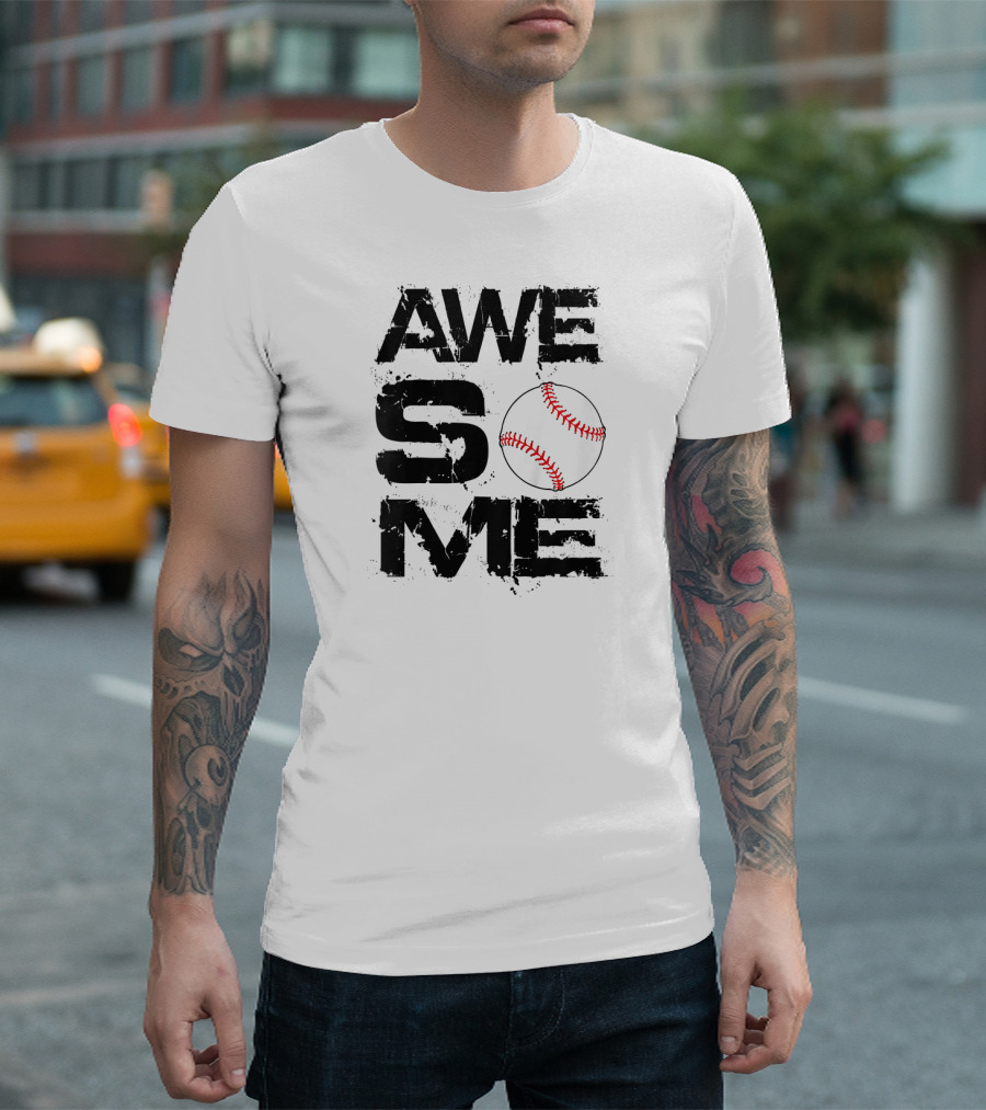 AWESOME Kids Baseball T-Shirt