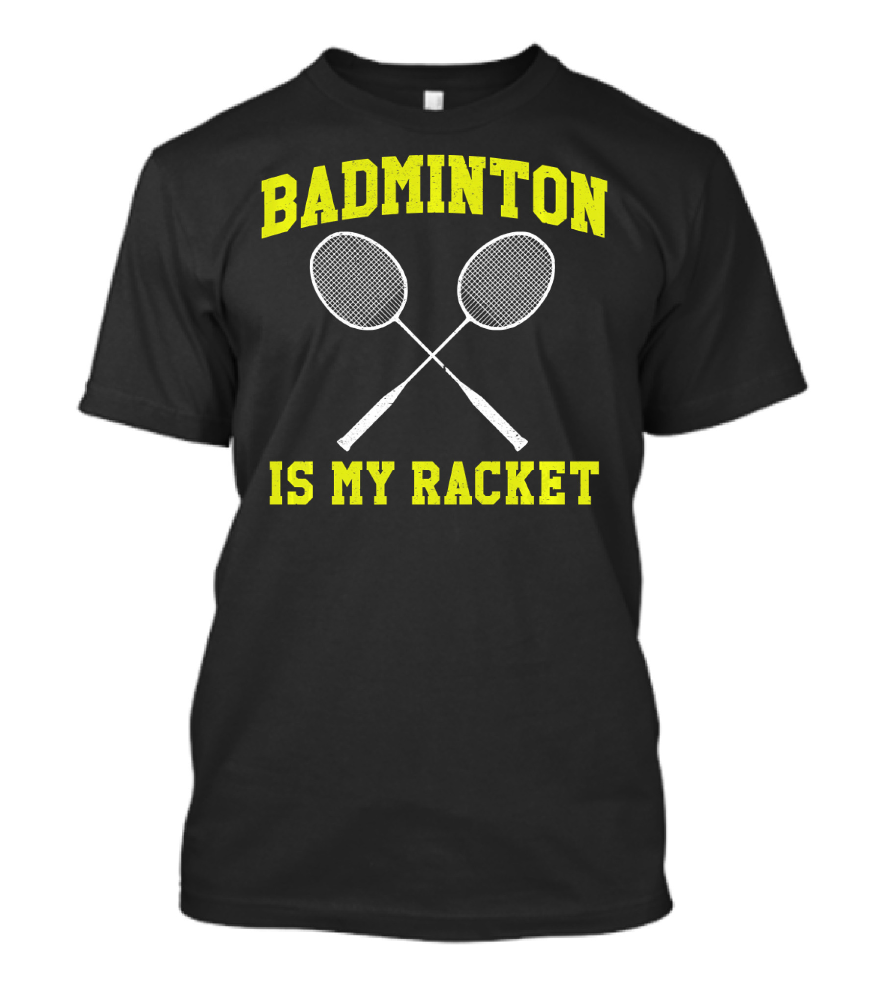 Badminton Is My Racket Funny Novelty Kids T-Shirt