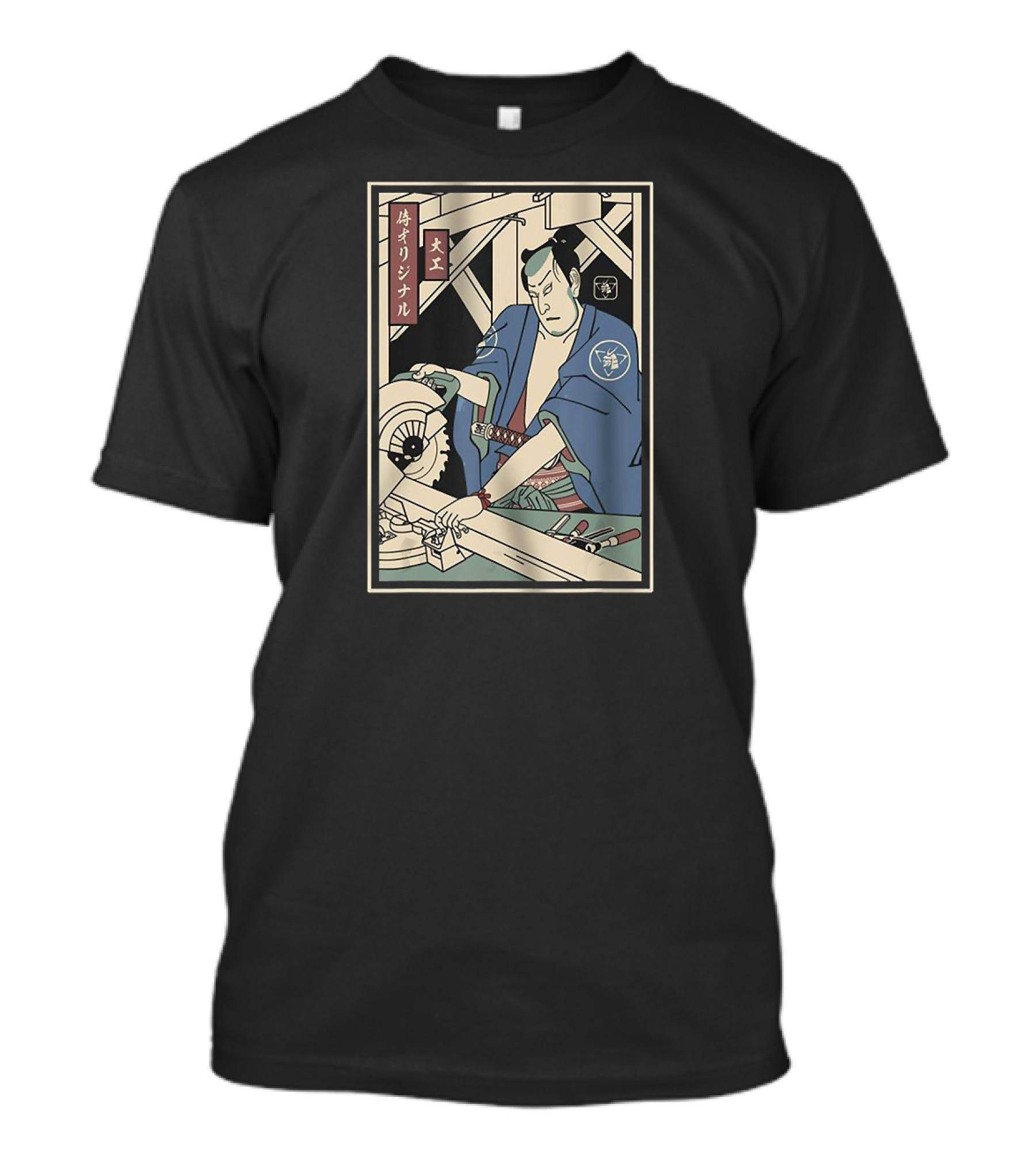 CARPENTRY SAMURAI Original Samurai Carpente T-Shirt