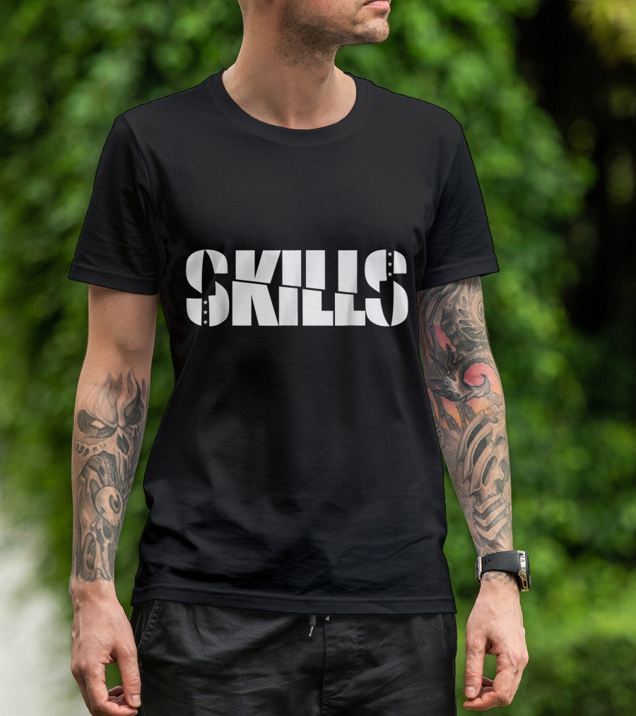 Skillful Chef Knife Skills Cutlery Skills T-Shirt