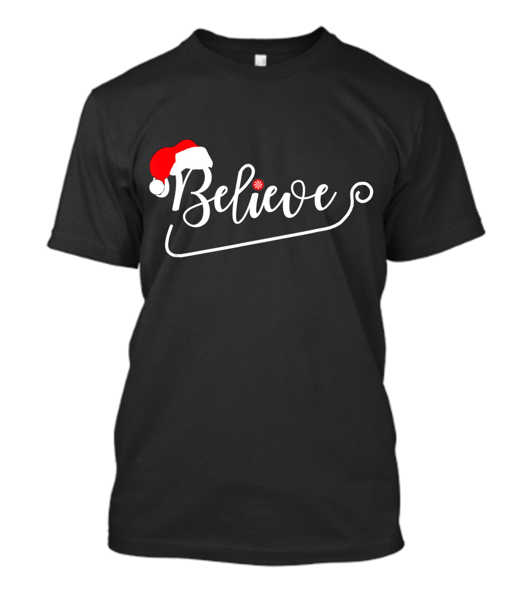 Believe Christmas Santa Xmas T-Shirt