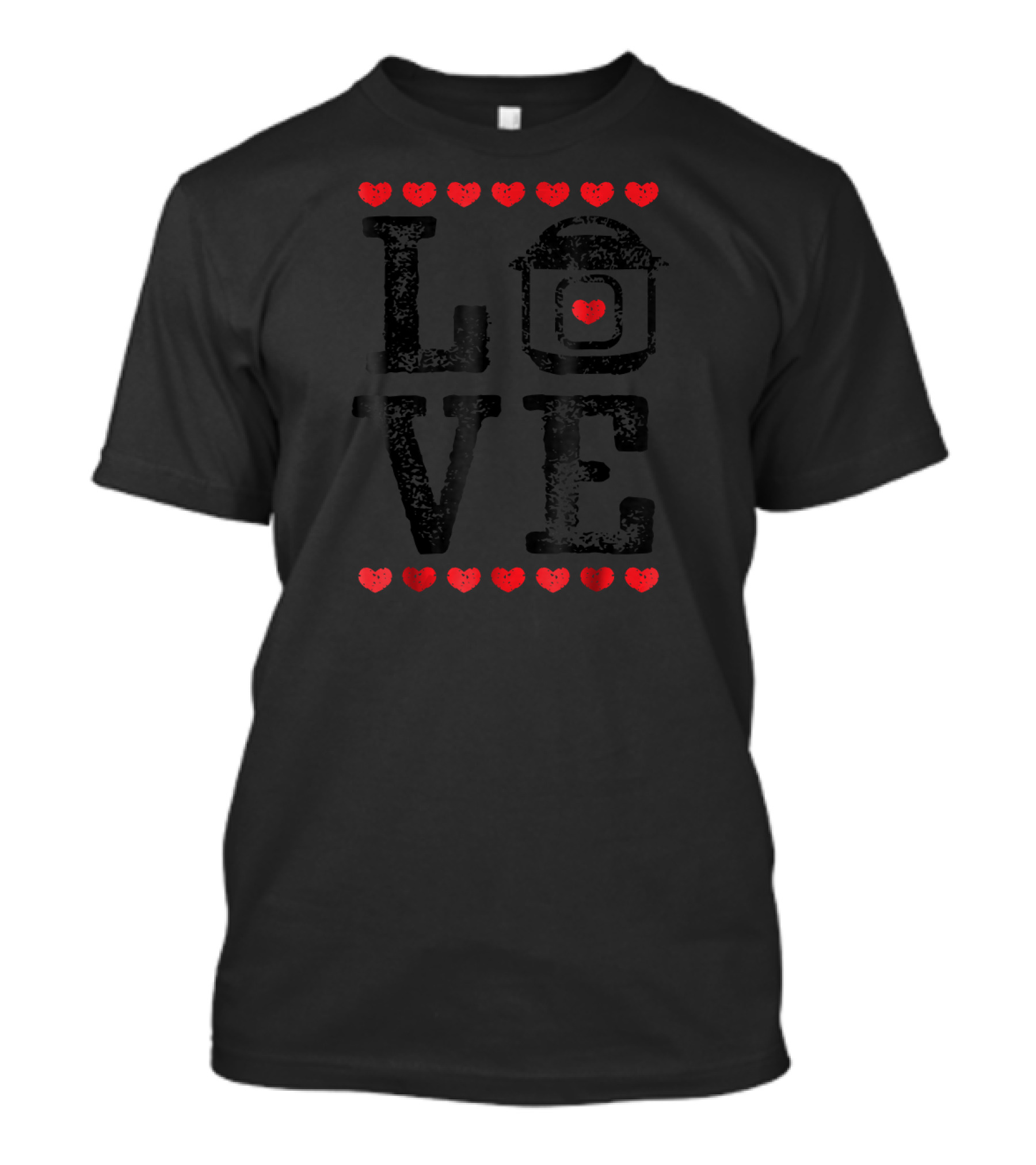 Love Cute Cook Pot Pressure Cooking Heart T-Shirt