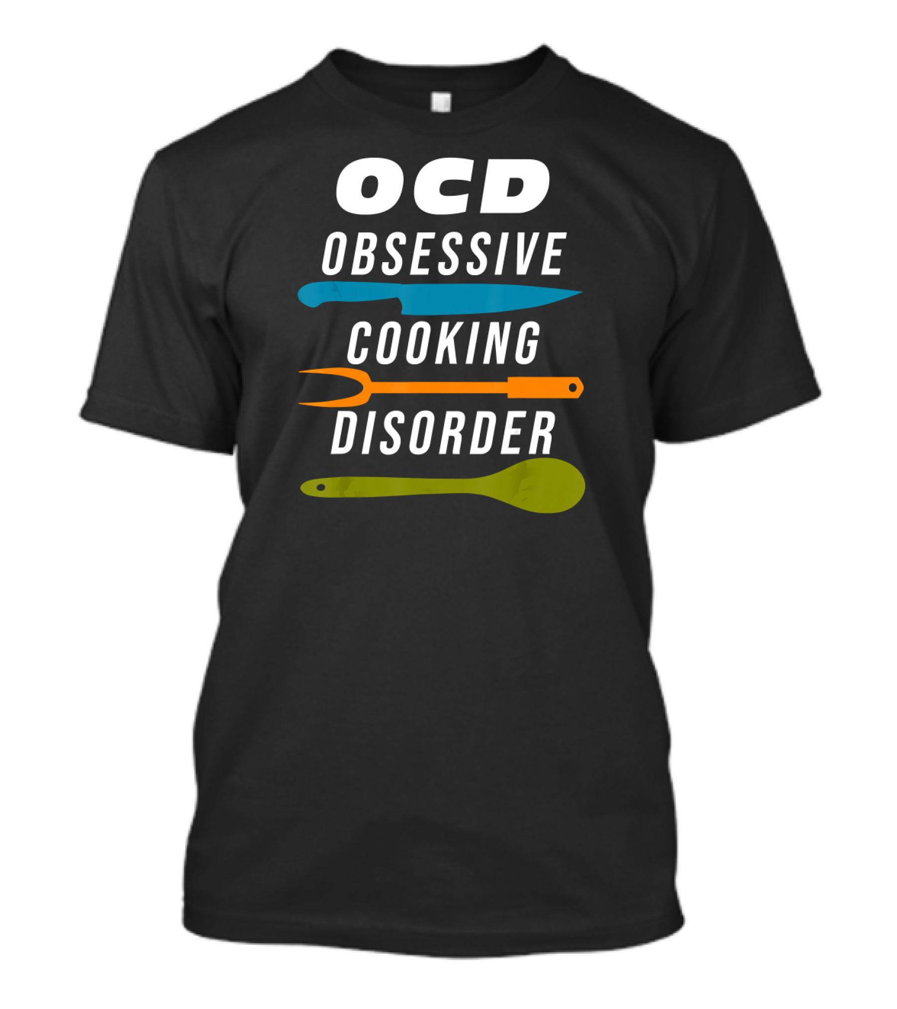 OCD Obsessive Cooking Disorder Funny Cooking Kids Who T-Shirt