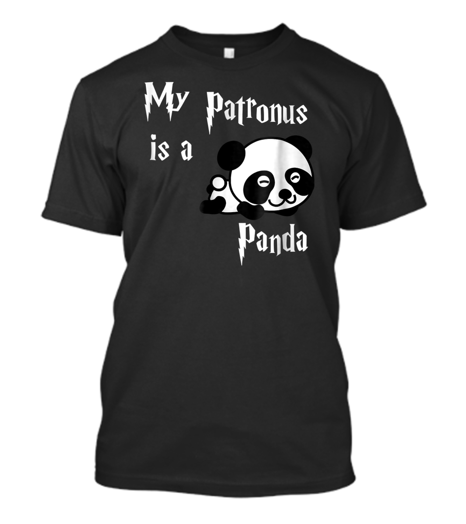 My Patronus Is A Panda Bear Fun Costume T-Shirt