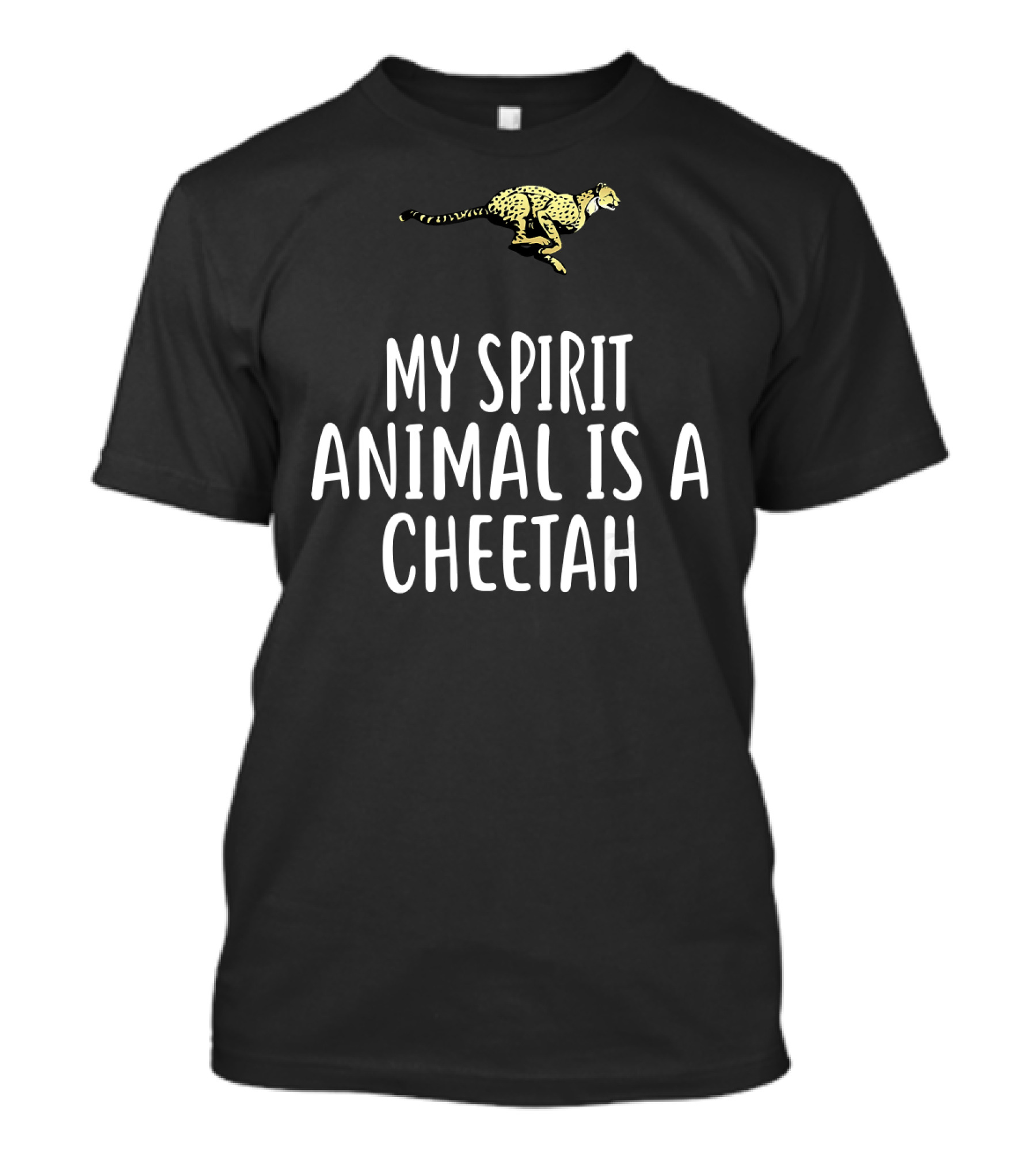 My Spirit Animal Is A Cheetah Iconic Speed Enthusiast T-Shirt