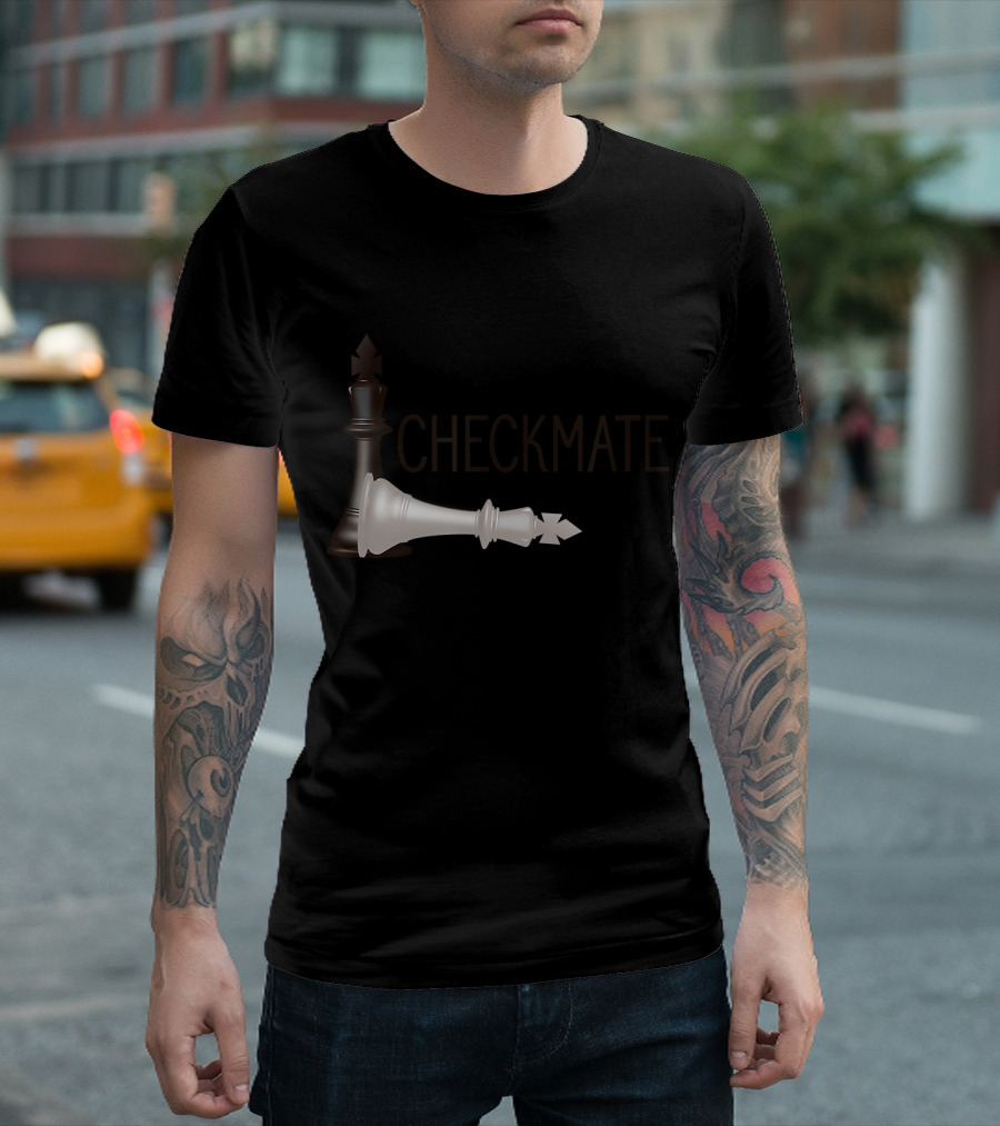 Checkmate National Chess Day Funny Chess Player T-Shirt
