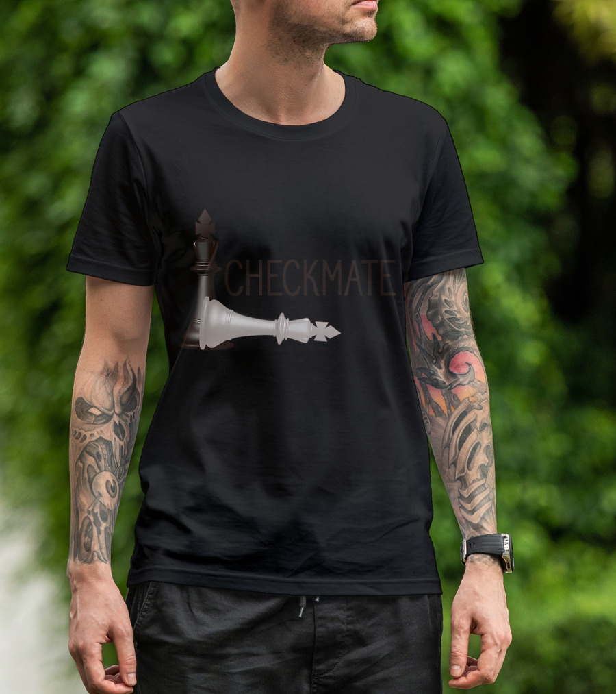 Checkmate National Chess Day Funny Chess Player T-Shirt