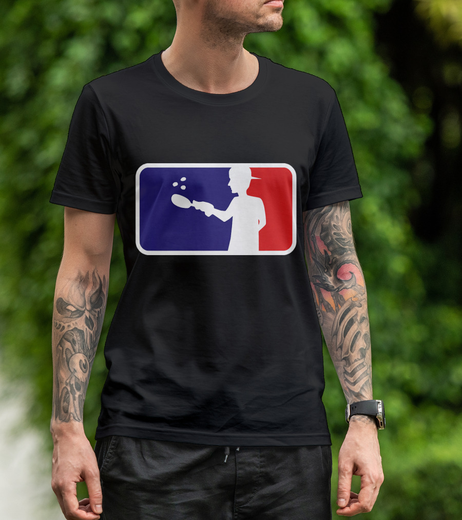 MLB Parody Pro Cooking For Chefs Cooks And Enthusiasts T-Shirt