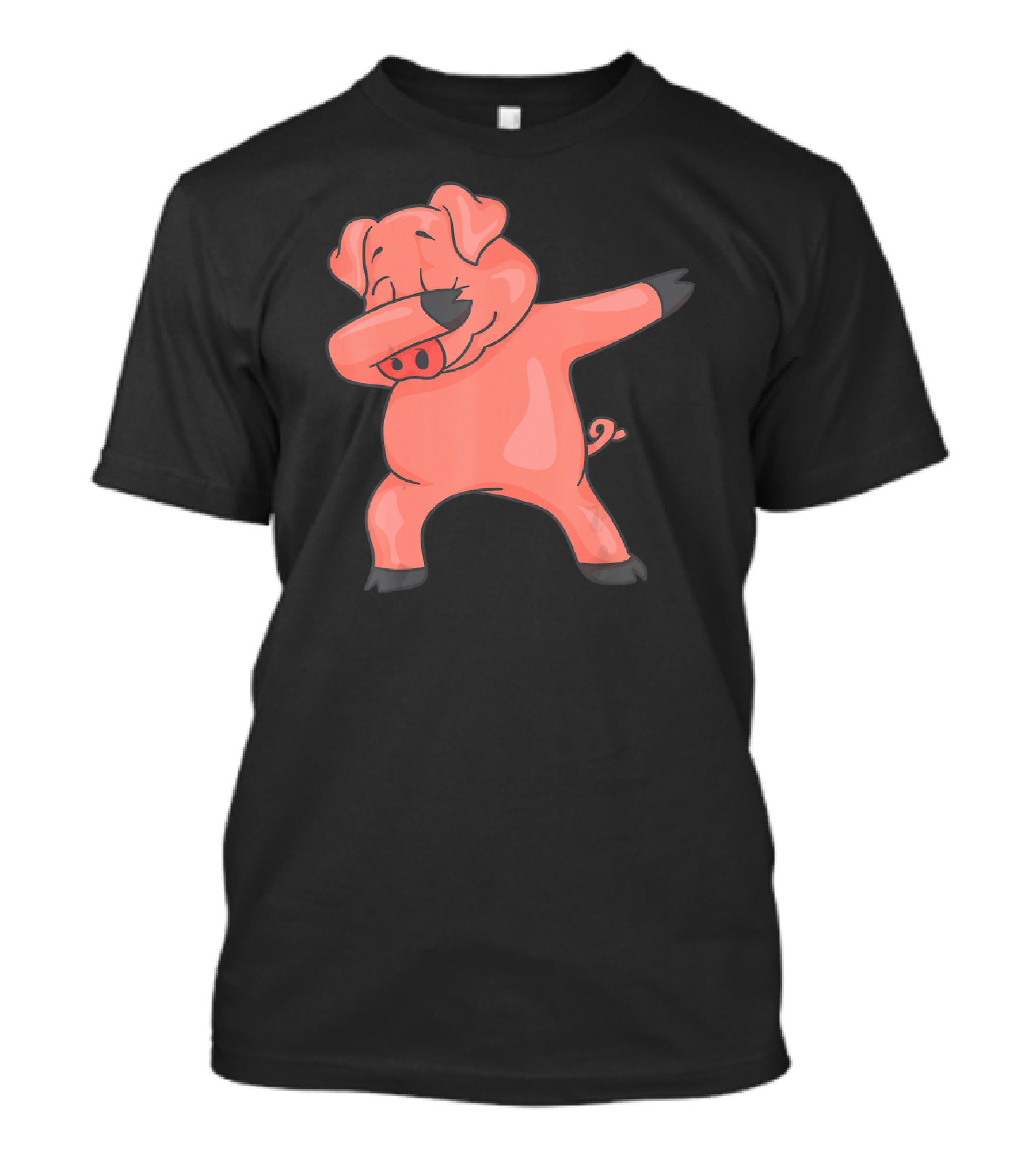 Funny Dabbing Pig For Cute Piggy Lovers Farm T-Shirt