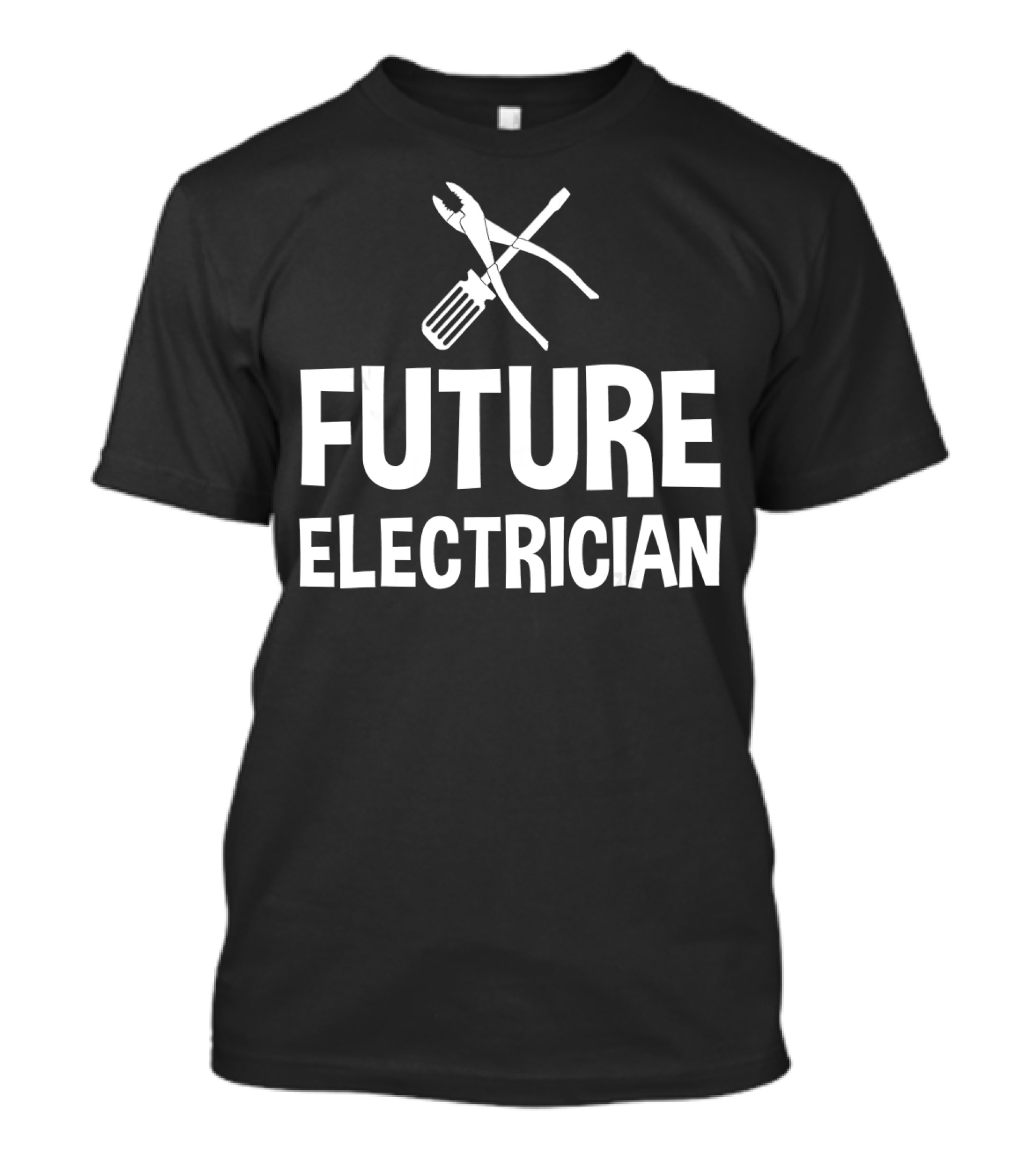 Future Electrician Kids Children Electric Tools T-Shirt