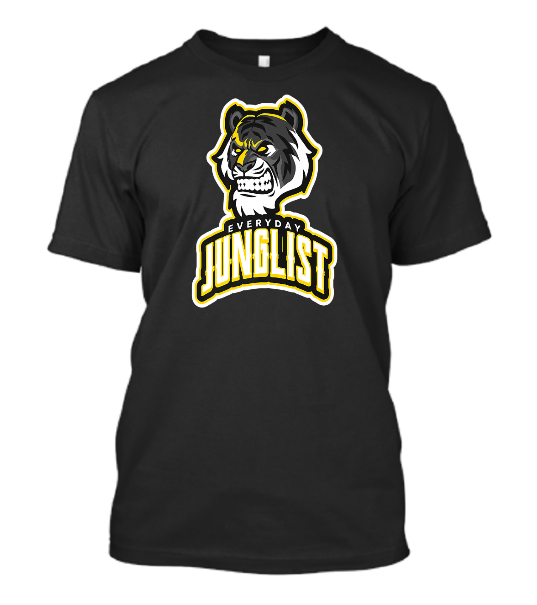 Everyday Junglist Drum And Bass Dubstep EDM DnB Tiger T-Shirt