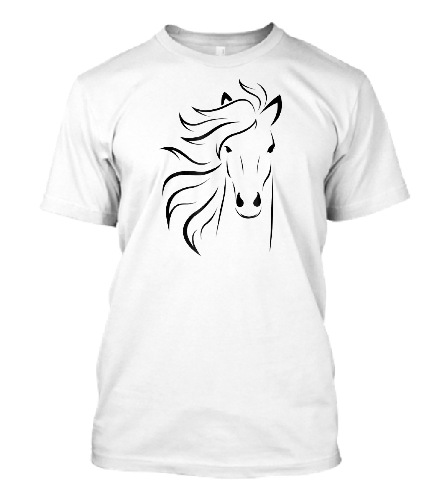 Just A Girl Who Loves Horses Horse T-Shirt