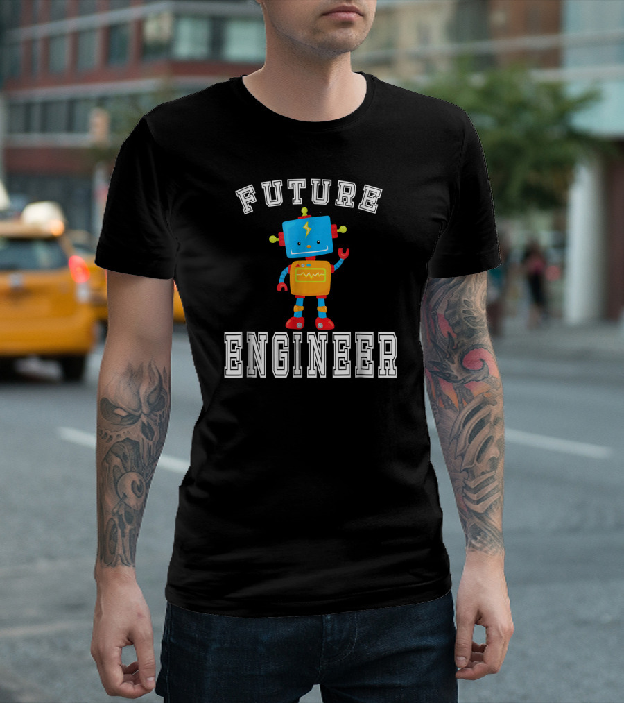 Future Engineer Robot Robotics Costume T-Shirt