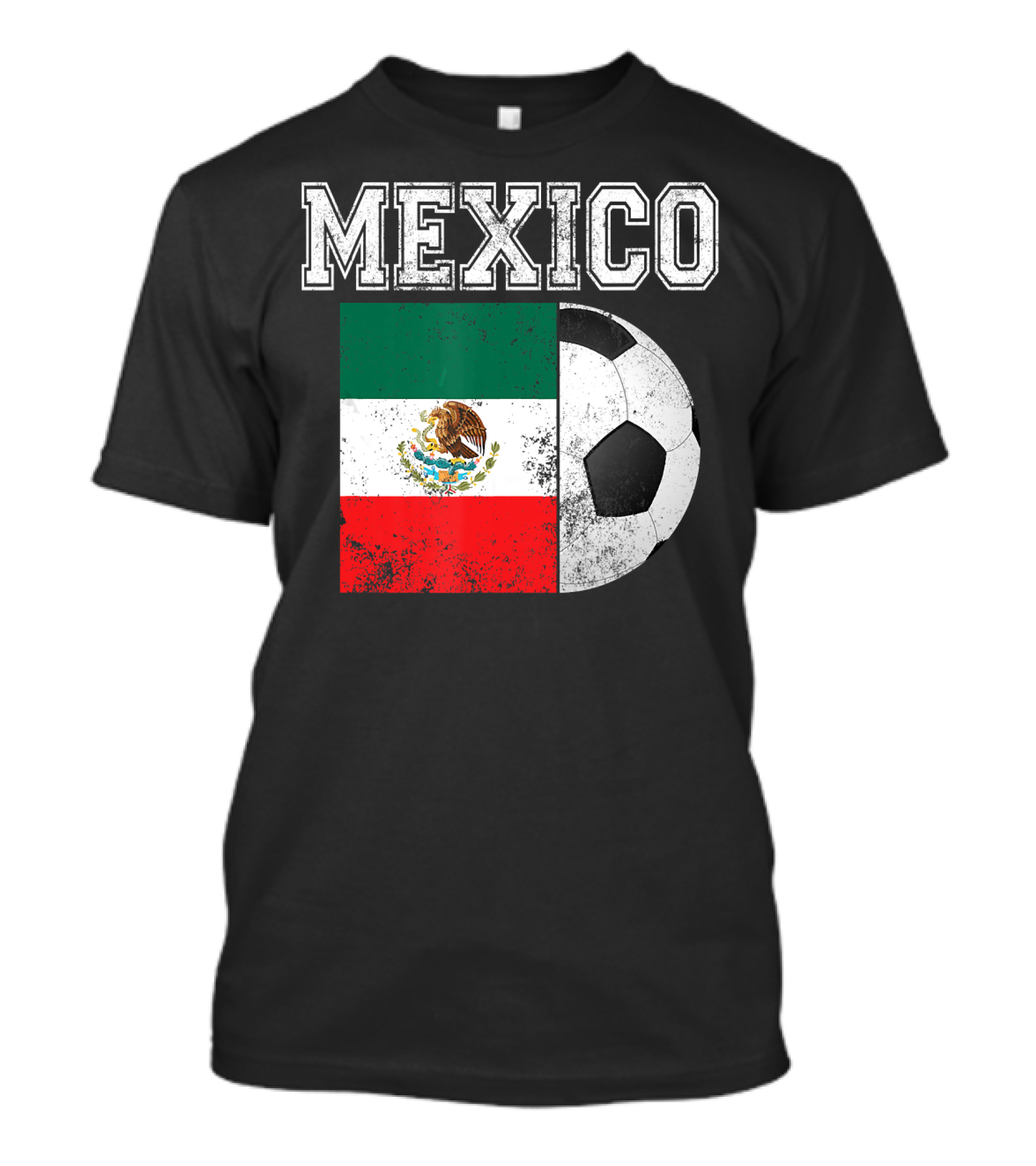 MEXICO Flag Soccer Futbol Football T-Shirt