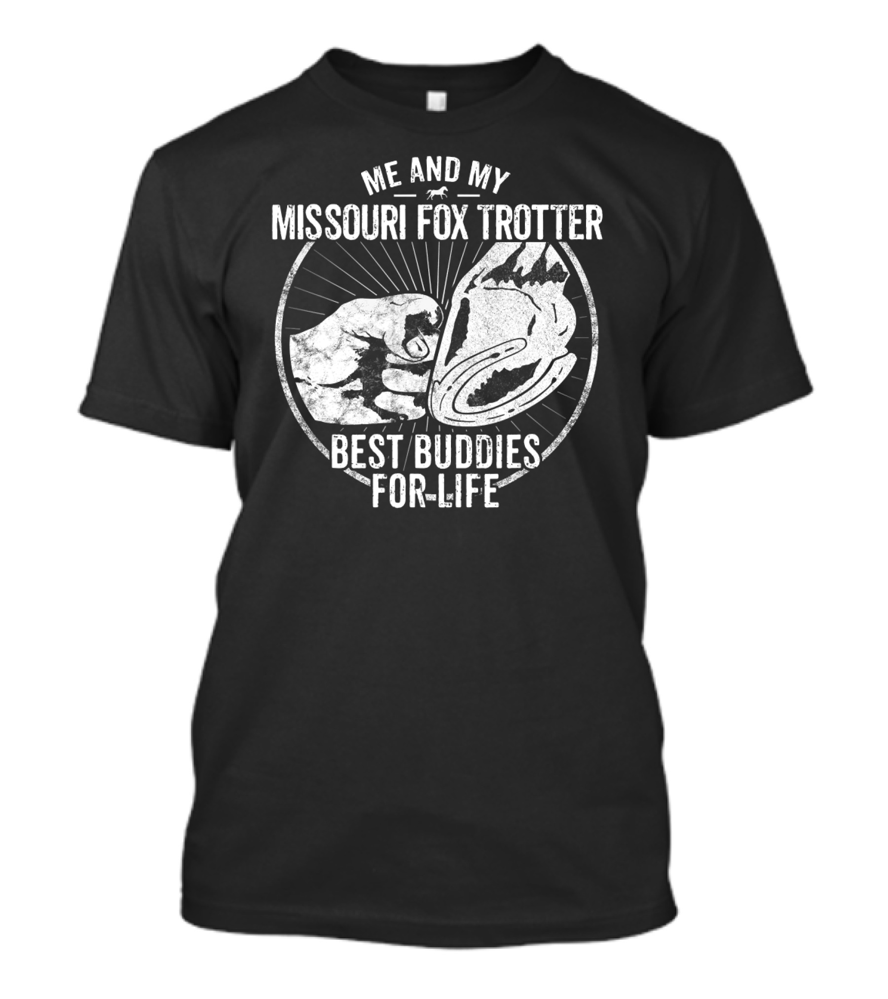 Me And My Missouri Fox Trotter Best Buddies For Life T-Shirt