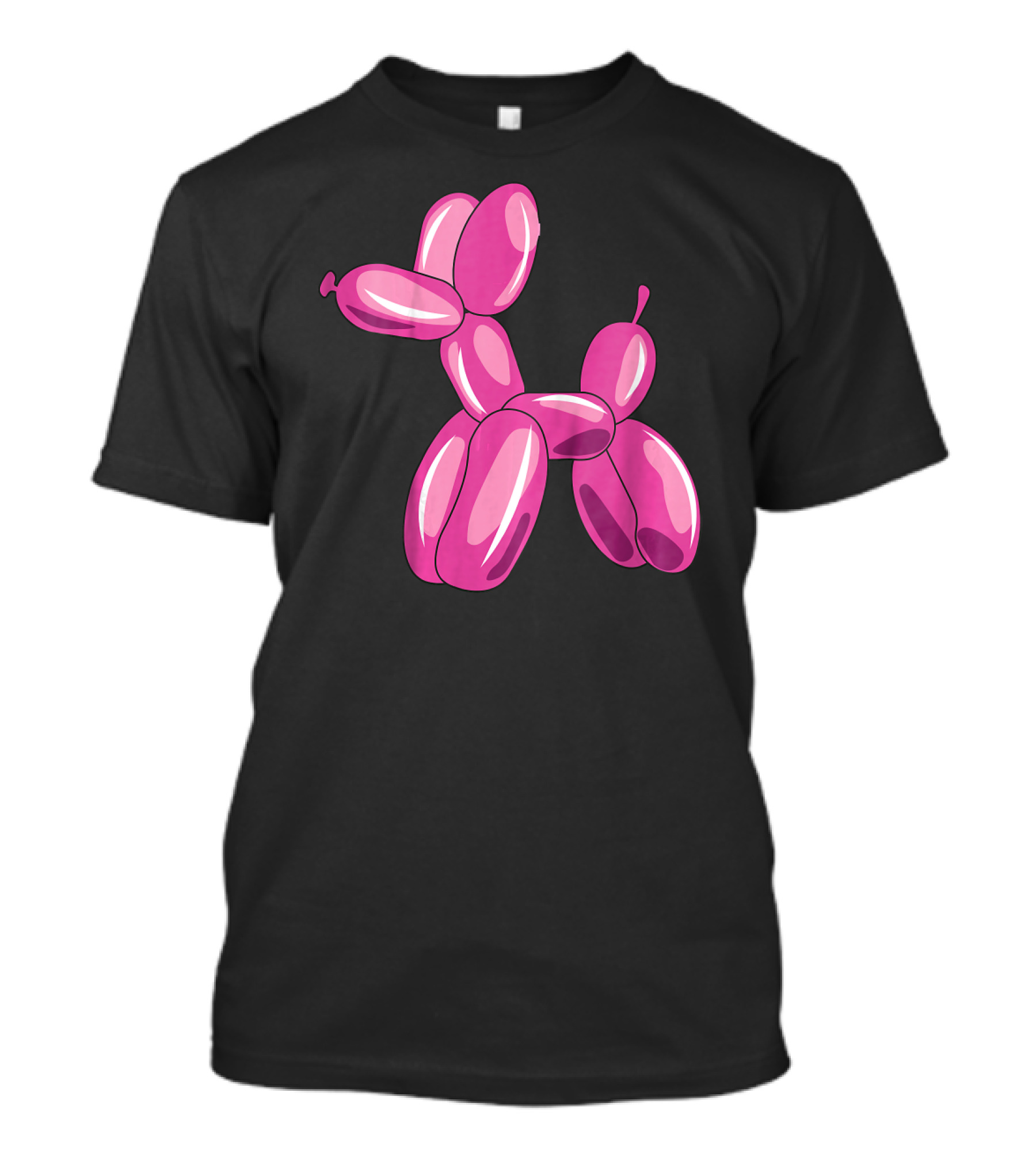 Kids Magical Birthday Pink Balloon Animal Dog T-Shirt