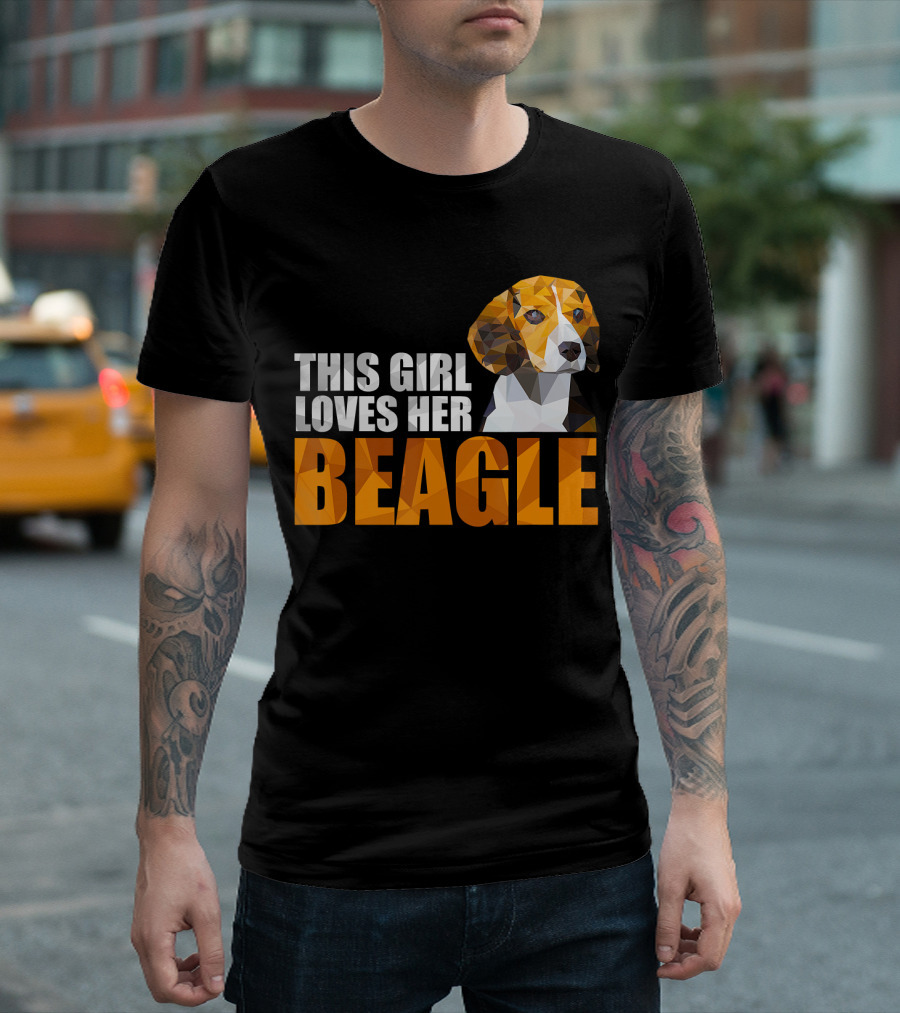 THIS GIRL LOVES HER BEAGLE T-Shirt