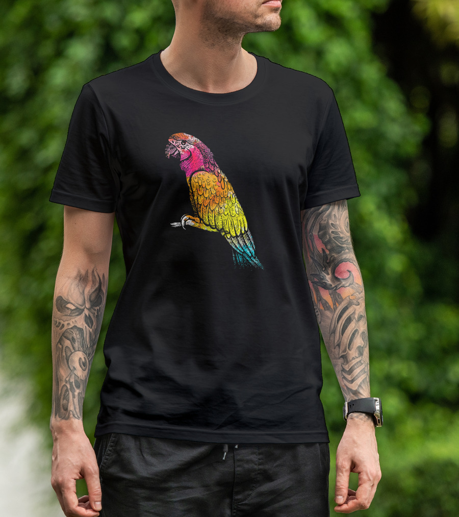 Tropic Bird Zoo Keeper Ornitho Idea Parrot T-Shirt