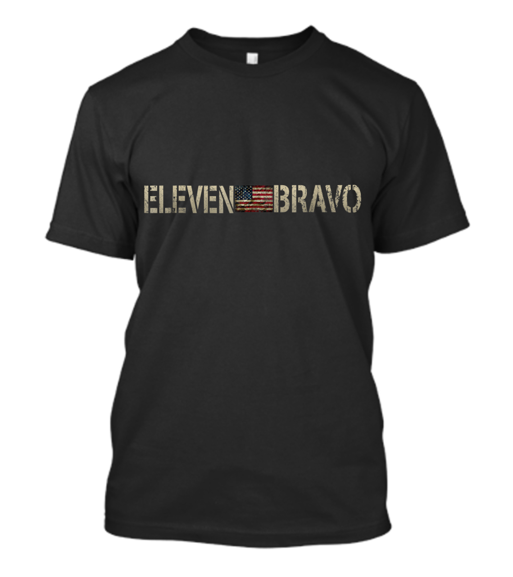Eleven Bravo Vintage US Flag Infantry 11 Bravo T-Shirt