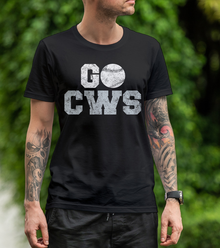 Go CWS Vintage Chicago Illinois Baseball City T-Shirt