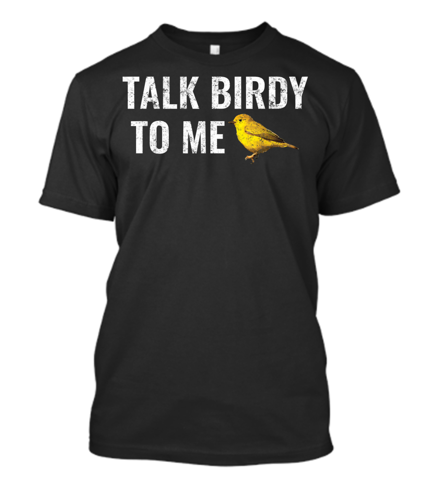 Talk Birdy To Me Funny Vintage Bird T-Shirt