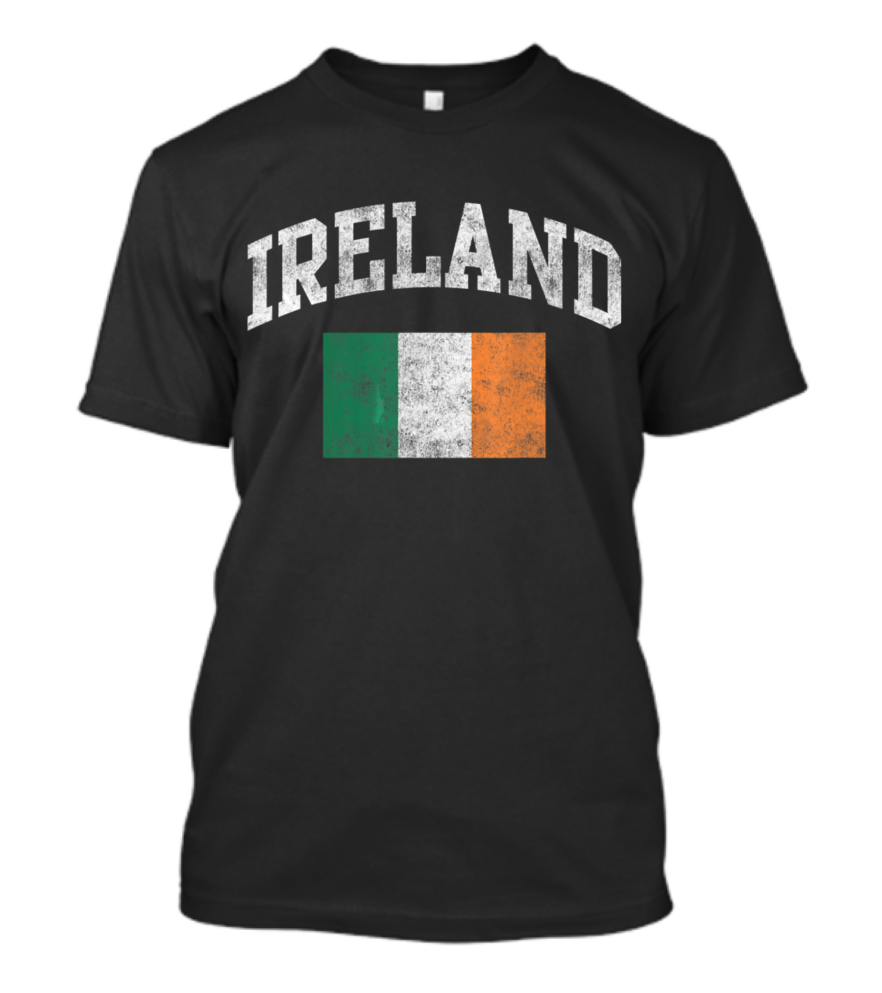 Vintage Ireland Irish Flag Green St. Patrick's Day T-Shirt