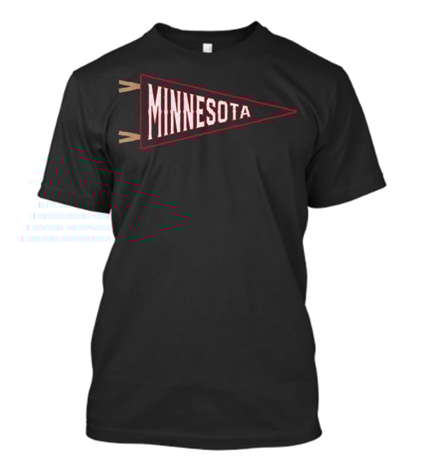 Minnesota Vintage Baseball Pennant Retro Sports Souvenir T-Shirt