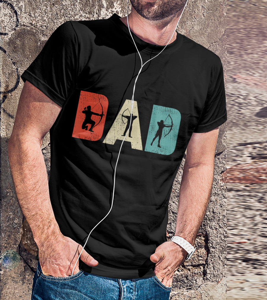 Dad Vintage Archery T-Shirt