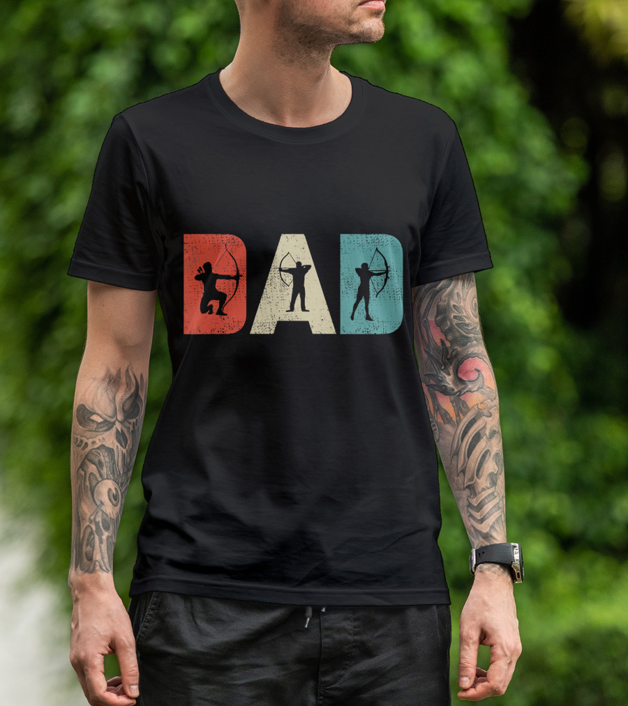 Dad Vintage Archery T-Shirt