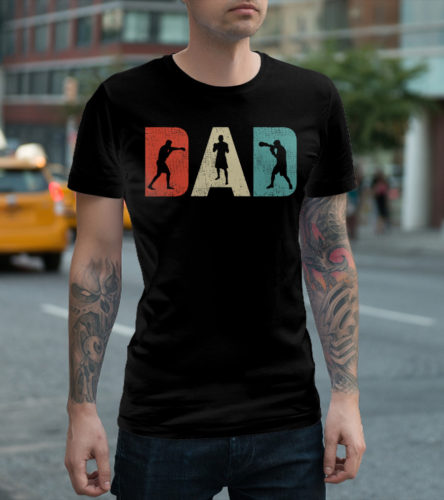 Boxing Dad Vintage T-Shirt