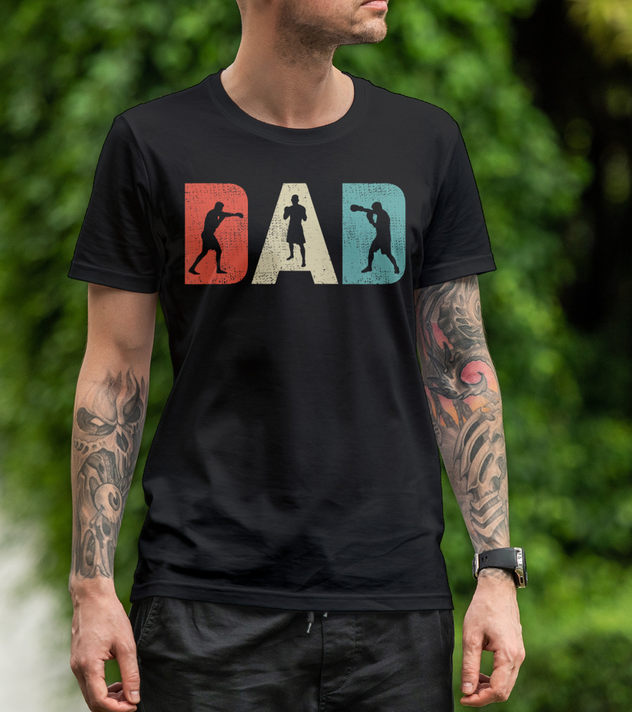 Boxing Dad Vintage T-Shirt
