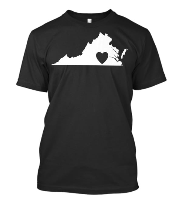 Virginia State Heart Lovers T-Shirt