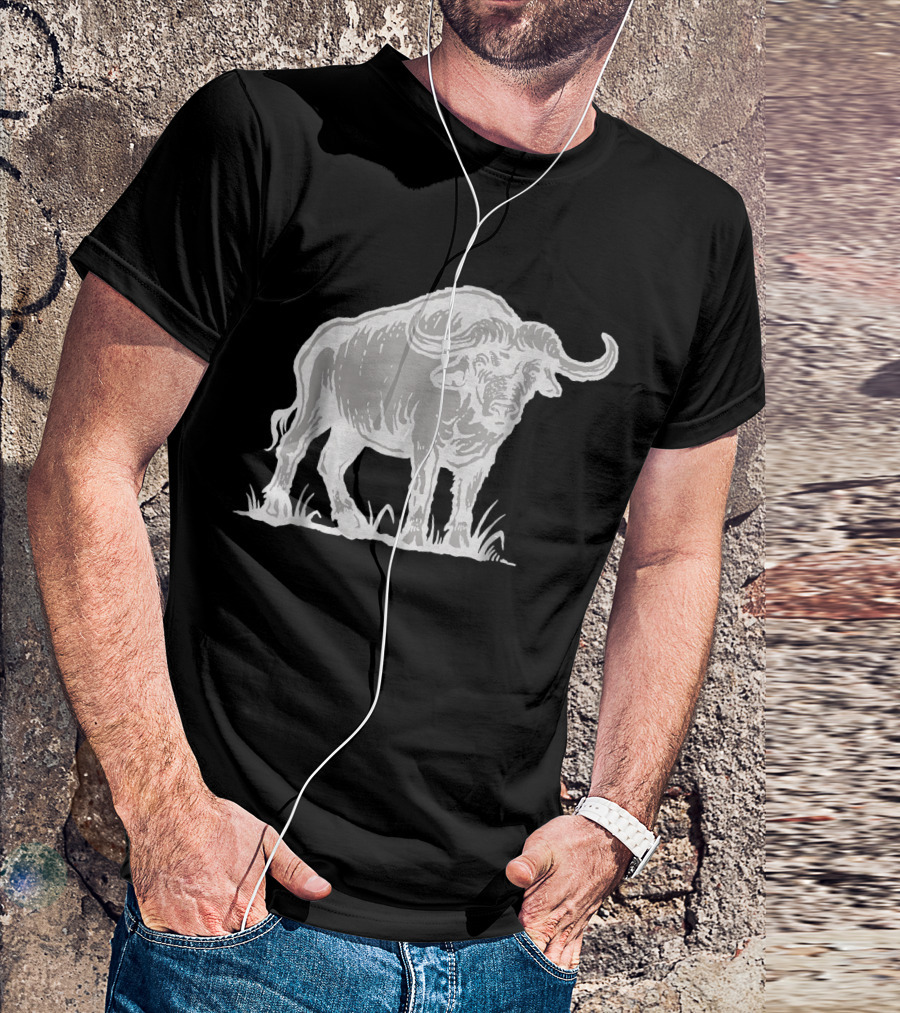 Water Buffalo Plains Bison T-Shirt