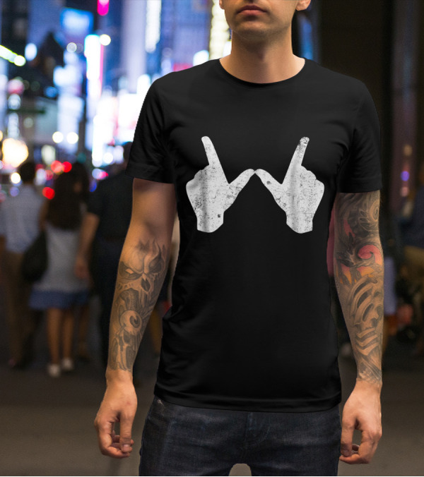 Wisconsin Youth University Hand Gesture W T-Shirt