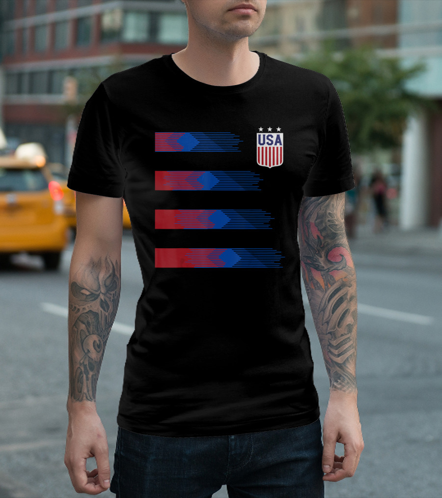 USA Soccer Cheer Women Men Kids T-Shirt