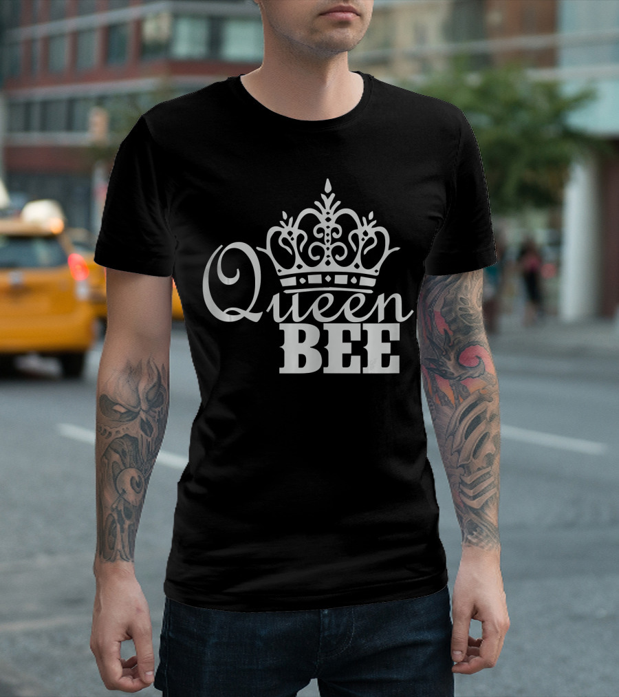 Queen Bee Crown Regal T-Shirt