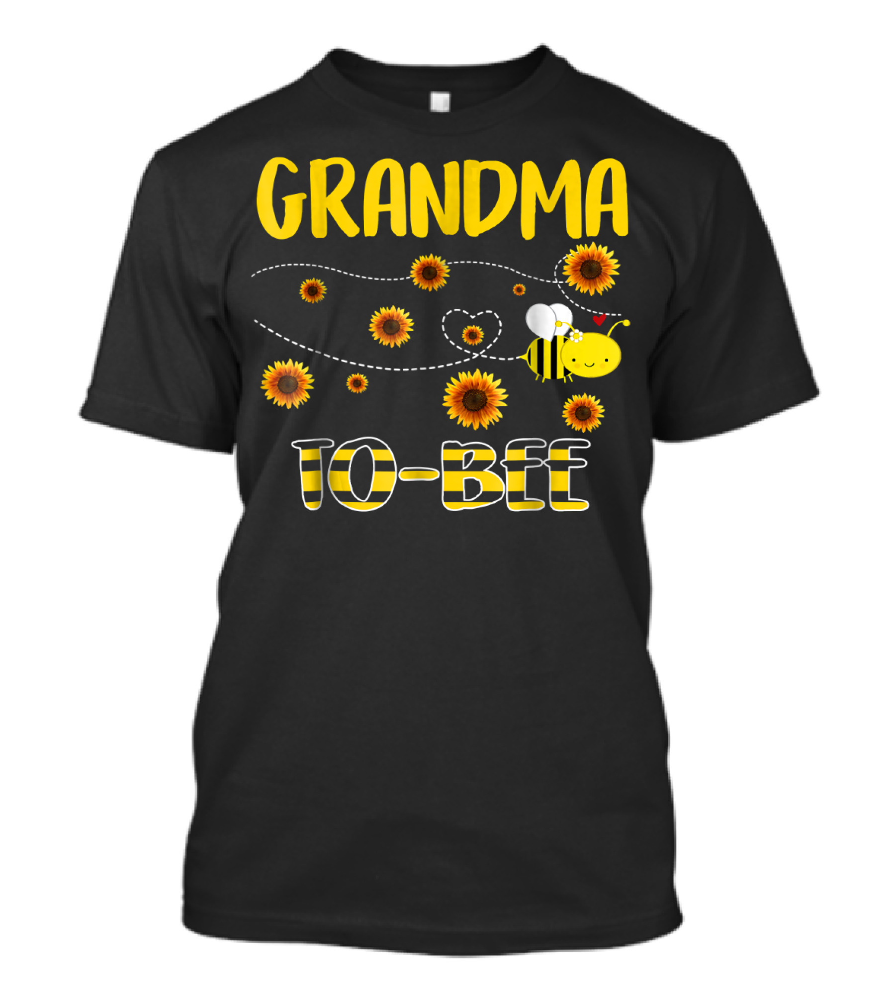 GRANDMA TO BEE Sunflowers And Bee T-Shirt
