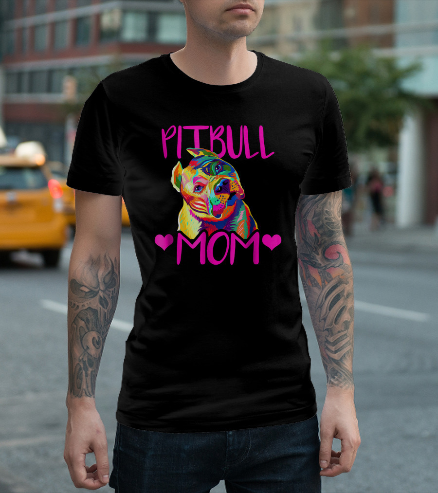PITBULL MOM T-Shirt