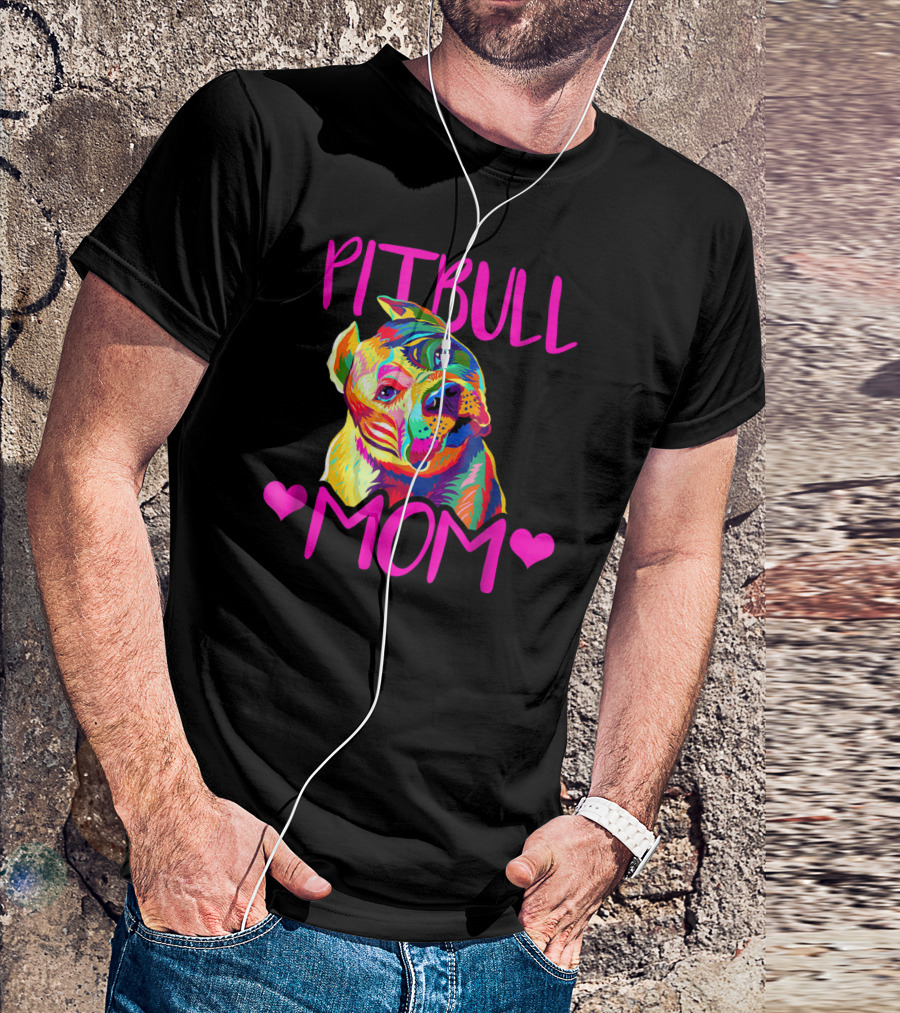 PITBULL MOM T-Shirt