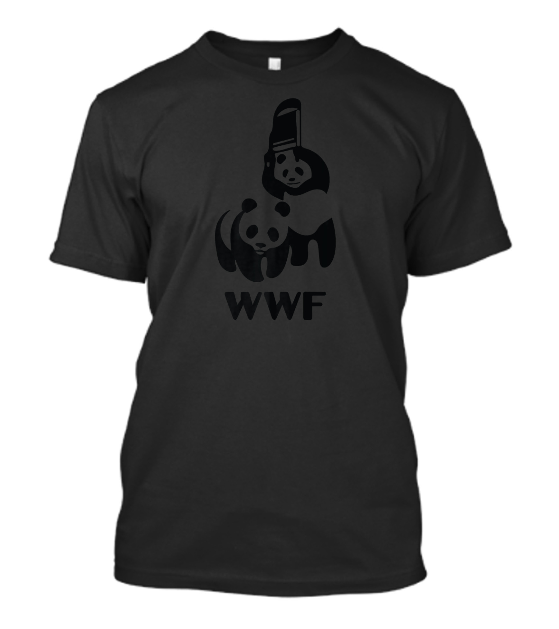 WWF Wrestling Pandas Lampoon T-Shirt