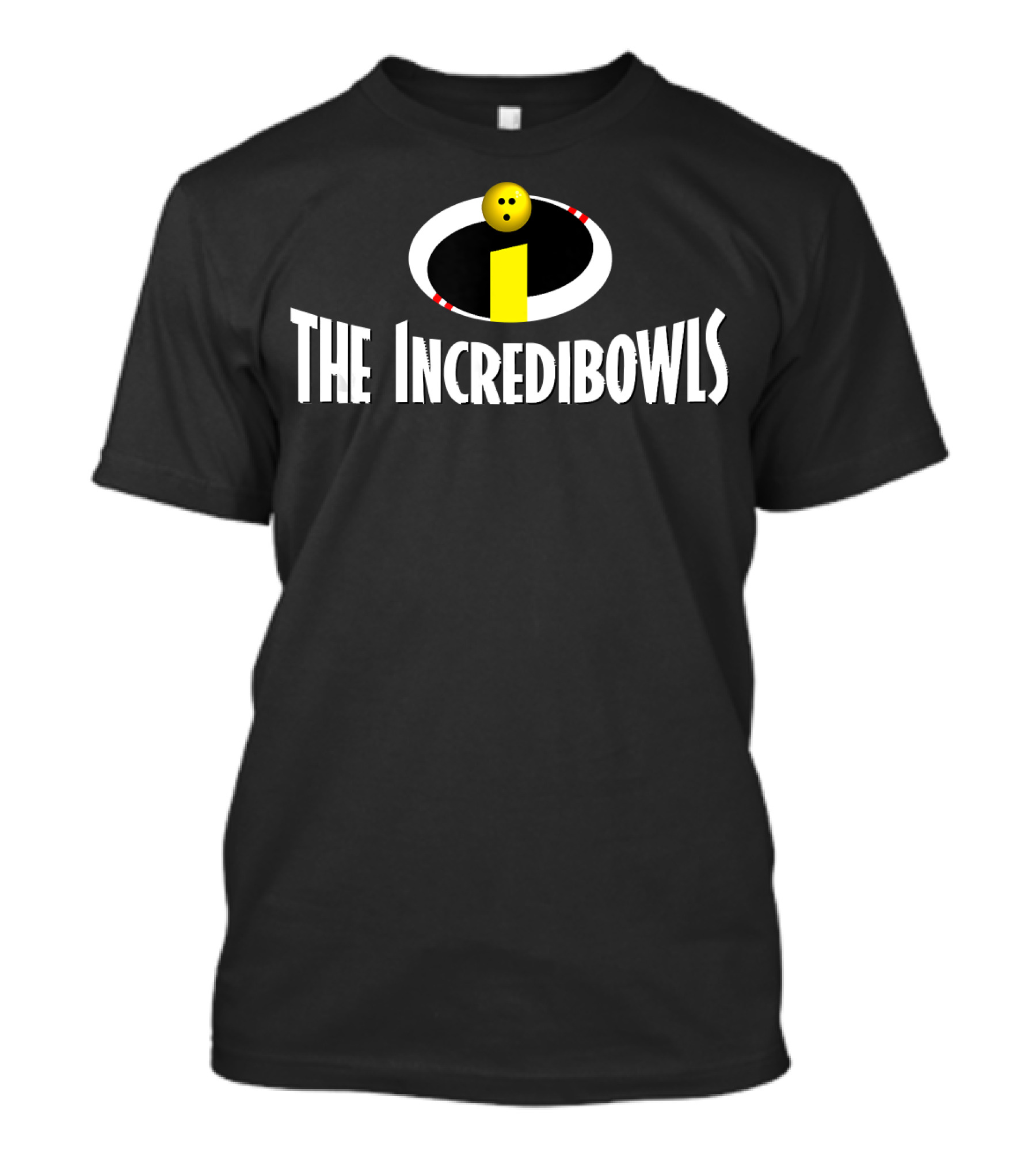 The Incredibowls Bowling Team Fan Shirt With Bowling Pin T-Shirt